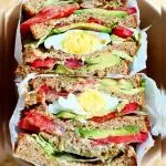 CLUB SÁNDWICH VEGETARIANO