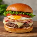 X - BURGUER EGG