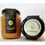 GELEIA MOSTARDA COM PIMENTA