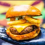 Cheddar onion rings