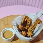 Porção6 mini churros assados-S/Lact