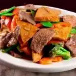 Carne de res TAUFU FRITO (PLANCHA)