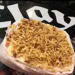 HOT DOG NO PATIO DO BAR