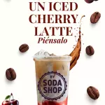 Iced Cherry Latte