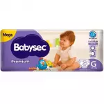 Fralda Babysec Premium Tam. G