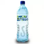 Agua pura en botella