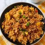 Manchurian Chicken Fried Rice