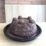 Vulcão Cenoura com Chocolate