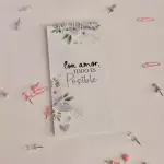 Libreta larga secretaria