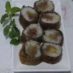 2PCS  Hot Rolls  Abacaxi com Hortelã
