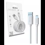 Clave: CAB206 Cable IPhone 2 metros