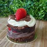 MINI TORTA DE BROWNIE