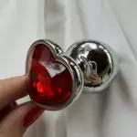 Plug Anal de Aço Coração G