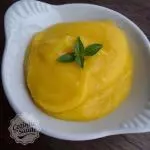 Purê de mandioquinha salsa
