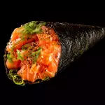 Temaki Salmão sem arroz