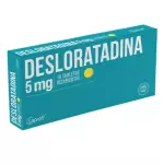 DESLORATADINA 5MG CAJA X10 TABLETAS
