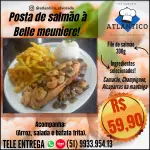 Filé de Salmão à Belle meuniere!
