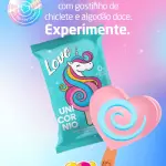 Picole de Love Unicórnio