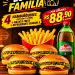 Eu e a família