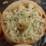 Mini pizza Queijo 😋