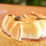Pie de limón - frambuesa