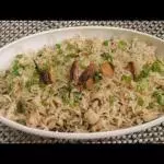 Burnt Garlic Chicken Fried Rice