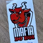 ADESIVO MAFIA DO BOI