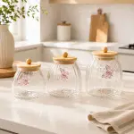 Set de 3 reposteros mariposa