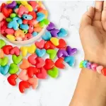 Separador de corazón color vivo 4