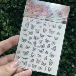 Cartela Adesivo Borboletas N•871