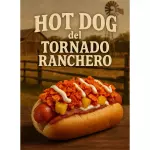 🤠 Hot Dog del Tornado Ranchero