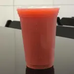 Suco natural de morango
