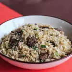 CHAUFA DE CARNE