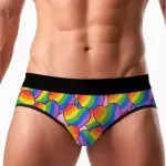 Jockstrap Coração Rainbow