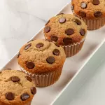 Cupcake de Guineo y chocolate
