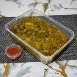 Poisson salé à la Moambe
