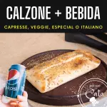 Calzone Individual + Bebida