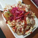 Pollo Con tajadas (Pechuga)