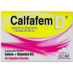 CALFAFEM D 600MG/250UI 30 CAP