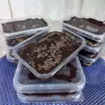 Bolo de pote vegano de chocolate