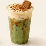 Biscoff Cookie Matcha Latte