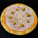 Muzzarella con jamón