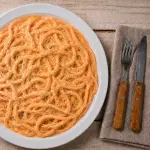 MACARRÃO C/ MOLHO ROSE
