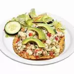 TOSTADA DE CEVICHE DE PESCADO