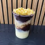 Açaí com creme de Cupuaçu