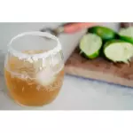 Copo sujo (limão e sal)