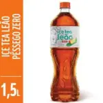 Chá Ice Tea Zero Pêssego Leão 1,5L