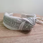 Diadema nudo de plata