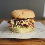 Caribbean burger