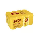 Skol Pilsen 473ml- pack 12 uni